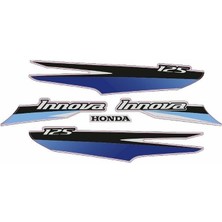 Honda Innova 125 2005 - 2008 Uyumlu Stıcker Set