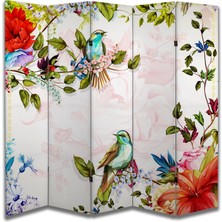 Doğa Temalı Özel Tasarım Paravan Room Divider 180 x 200 cm