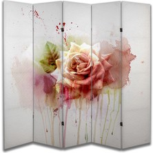 Doğa Temalı Özel Tasarım Paravan Room Divider 180 x 200 cm