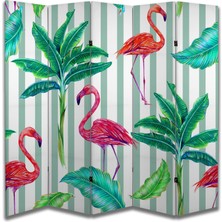 Hayvan Temalı Özel Tasarım Paravan Room Divider 180 x 200 cm