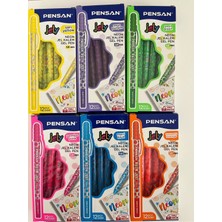 Pensan Neon Jel Kalem 1.0 mm Mor