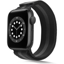 MobaxAksesuar Apple Watch 10 42MM - 38/40/41MM Kordon Milano Loop Metal Kordon 2/3/4/5/6/se/7/8/9