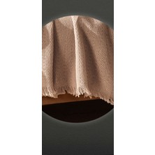 Pamuklu Kaymaz Koltuk Çekyat Örtüsü&koltuk Şalı Çizgi Desenli 170 x 210
