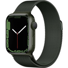 MobaxAksesuar Apple Watch 44/45/46/49mm Kordon Milano Loop Metal Kordon 2/3/4/5/6/se/7/8/9/10/11/ultra