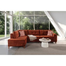 Milly Red Köşe Koltuk Takımı