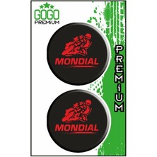Mondial Uyumlu (5x5 Cm) Ikili Damla Etiket