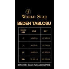 World Star 6'lı Haki Düz Renk Erkek Boxer – Pamuklu ve Likralı
