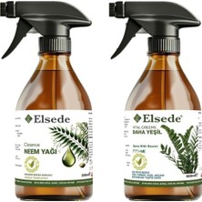 Elsede Daha Yeşil Bitki Besini ve Neem Yağı Ikili Bakım Seti