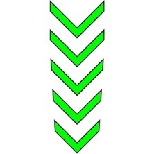 Cg Florasan Yeşil Çamurluk Üst Sticker