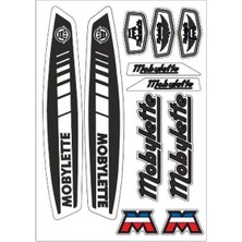 Mobylette 001 Sticker