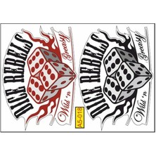 A5 Sticker 027 Tek Paket Çoklu Sticker