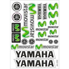 A4 Sticker 055 Tek Paket Çoklu Sticker