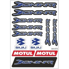 A4 Sticker 073 Tek Paket Çoklu Sticker