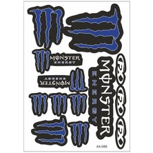 A4 Sticker 088 Tek Paket Çoklu Sticker