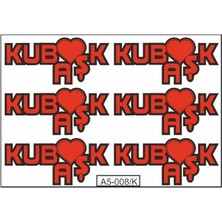 A5 Sticker 013 Tek Paket Çoklu Sticker