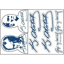 A5 Sticker 033 Tek Paket Çoklu Sticker