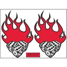 A5 Sticker 022 Tek Paket Çoklu Sticker