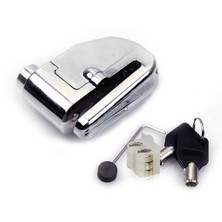 Lock LK303 Alarmlı Motosiklet Disk Kilidi Sarı