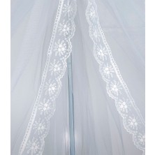 Tommybaby Güpürlü Lüx Cibinlik ve Topuzlu Demir