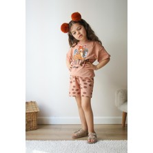 Kız Çocuk Sinbad Modelli Şortlu Pamuk Takım