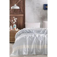 Lamassi  Bambu Çift Kişilik Pike Yatak Örtüsü 240 x 260 cm