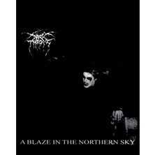 Darkthrone A Blaze In The Northern Sky Büyük Sırt Patch Yama