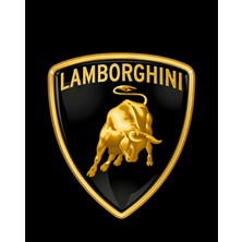 Lamborghni Logo 2 Büyük Sırt Patch Yama