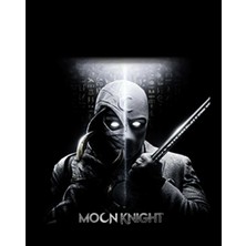 Moon Knight Warrios Büyük Sırt Patch Yama