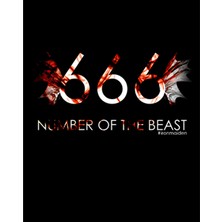 Iron Maiden 666 Büyük Sırt Patch Yama