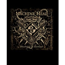 Machine Head Bloodstone Diamonds Büyük Sırt Patch Yama