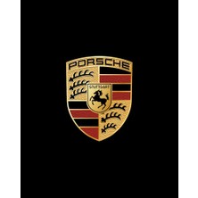 Porshe Logo Büyük Sırt Patch Yama