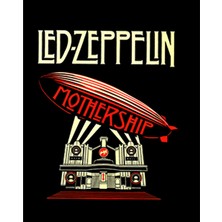 LED Zeppelin Mothership Büyük Sırt Patch Yama