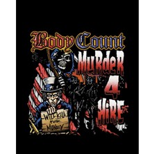 Body Count Murder 4 Hire Büyük Sırt Patch Yama