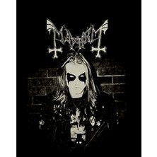 Mayhem Per Yngve Ohlin Büyük Sırt Patch Yama