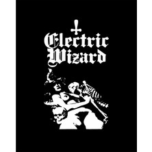 Electric Wizard Legalise Drugs And Murder Skeleton Girl Siyah Büyük Sırt Patch Yama