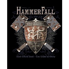 Hammerfall Steel Meets Steel Büyük Sırt Patch Yama