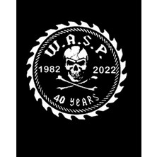 Wasp 40 Years Büyük Sırt Patch Yama