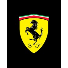 Ferari Logo Büyük Sırt Patch Yama