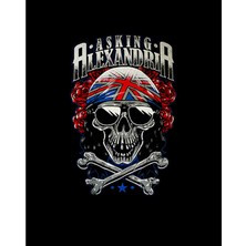 Asking Alexandria Skull Büyük Sırt Patch Yama