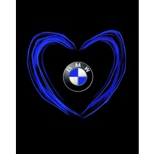 Bmw Heart Logo Büyük Sırt Patch Yama