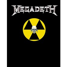 Megadeth Nuclear Radioactive Büyük Sırt Patch Yama