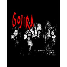 Gojira Les Enfants Sauvages Büyük Sırt Patch Yama