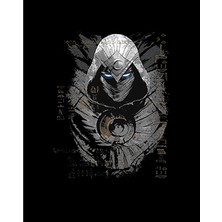 Moon Knight Warrios Face Büyük Sırt Patch Yama