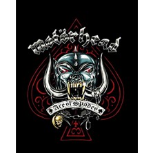 Motörhead Ace Of Spades Büyük Sırt Patch Yama