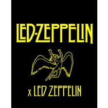 LED Zepplin Angel Büyük Sırt Patch Yama