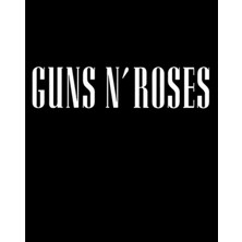 Guns N Roses Logo Büyük Sırt Patch Yama