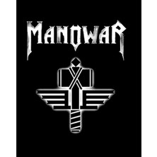 Manowar Sign Of The Hammer Neon Büyük Sırt Patch Yama