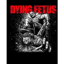 Dying Fetus Descend Into Depravity Büyük Sırt Patch Yama
