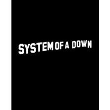 System Of A Down Yazı Büyük Sırt Patch Yama