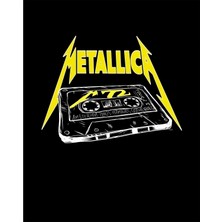 Metallica Tape Siyah Büyük Sırt Patch Yama